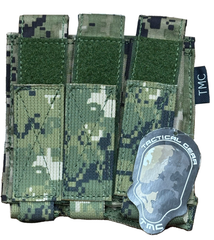 TMC MOLLE Tri Open Top Mag Pouch for MP7 ( AOR2 )TMC MOLLE トライ オープン トップマグポーチ MP7 FA (AOR2)