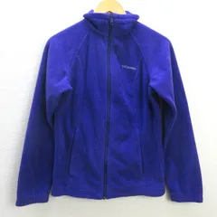 H■コロンビア/Columbia フルジップ フリースジャケットJKT【S】紫/MENS■37【中古】