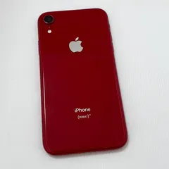 【SIMロックあり】iPhone XR 64GB プロダクトレッド MT062J/A バッテリー85%