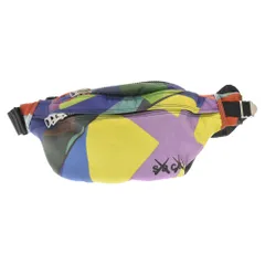 Sacai (サカイ) 21AW×KAWS×PORTER カウズ ポーター Bum Bag MULTI マルチカラーロゴプリントショルダーバッグ ウエスト 21-0257Sのサムネイル
