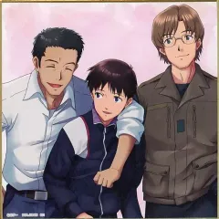 【中古】紙製品 碇シンジ＆鈴原トウジ＆相田ケンスケ 描きおろし色紙 色コレ 「一番くじ エヴァンゲリオン EVANGELION HEROINES」 G賞