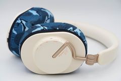 MOONDROP Edge のイヤーパッドの保護・修理に mimimamo スーパーストレッチ・ヘッドホンカバー （サイズ：L、色：オーシャン、型番：MHC-002-CO）