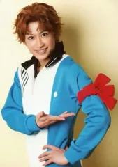 【中古】生写真(男性) 赤澤燈(芥川慈郎)/上半身・ユニフォーム・左手腰・キャラクターショット/ミュージカル『テニスの王子様』春の大運動会2014