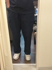 シンタス Cintas カーゴパンツ ワークパンツ メンズパンツ ネイビー W38 A-598