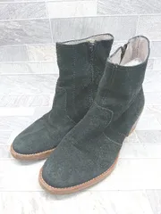 ■ A.P.C. アー ペー セー ジップアップ ブーツ ショート ブーツ サイズ37 ブラック レディース P  【1404040019098】