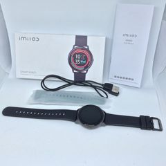W810　IMILAB スマートウォッチ　KW66　ブラック　腕時計