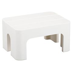 サンカ 踏み台 昇降ステップ台 ホワイト S 高さ20cm 広い足のせ部分と滑り止め加工 インテリアになじむおしゃれでかわいい丸いフォルム 耐荷重100kg 軽量設計 日本製 子供 トイレ 玄関 洗面所 洗車台 足台 キッズ 室内 (幅39.5×奥行28× 1