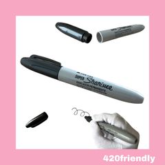 420friendly スーパー油性マーカーペン 隠しスペース付き