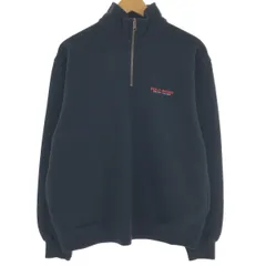 古着 90年代 ラルフローレン Ralph Lauren POLO SPORT ポロスポーツ ハーフジップスウェットシャツ トレーナー カナダ製/eaa436773