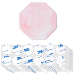 【数量限定】シーリングワックス用 スタンプ台 120枚 スタンプ板 両面テープ 3M両面シール シーリングスタンプ台 かわいい おしゃれ (ピンク)