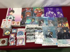 エヴァンゲリオン 一番くじ ポスター ファイル アクスタ 他 グッズ セット Evangelion  710