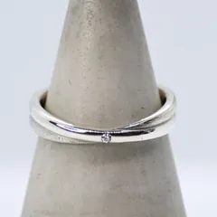 【研磨済】ete シルバー リング 7号 silver 925 エテ