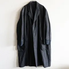 【80年代】COMME des GARCONS HOMME【80S リネン リブチェスターコート】M ワイドシルエット コムデギャルソン オム 25090178のサムネイル