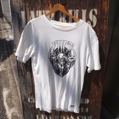 FUCT SSDD ファクト スカル Tシャツ 白 US-M