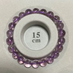 ラベンダーアメシストのブレスレット　8.5