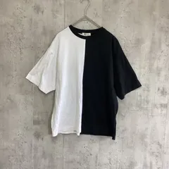 TAKEO KIKUCHI  タケオキクチ　バイカラー半袖Tシャツ　白×黒　メンズ　Sサイズ