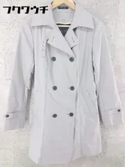 ■ COMME CA DU MODE コムサデモード  長袖 ライナー付 コート サイズ11 グレー レディース  【中古】 【1002801380823】