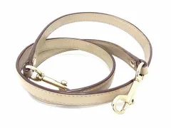 ■美品■ COACH コーチ レザー バッグ用 ショルダーストラップ ショルダーベルト レディース シャンパンゴールド系 BK0880