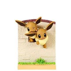 【中古】トレーディングフィギュア 2.イーブイ(オスのすがた・メスのすがた) 「ポケットモンスター ぴょこっと おかえり!コレクション」
