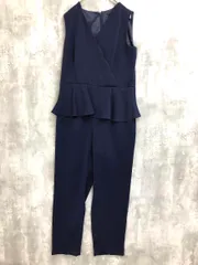 N. エヌ ナチュラルビューティーベーシック 166-8140550 ノースリーブ オールインワン sizeM/紺 ■■ レディースのサムネイル