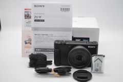 ほぼ新品　ソニー / Vlog用カメラ / VLOGCAM / デジタルカメラ / 動画 / 自撮り / ZV-1F / ボディ