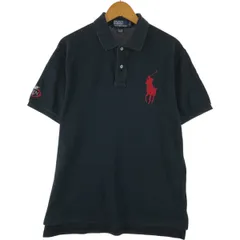 古着 ラルフローレン Ralph Lauren POLO by Ralph Lauren ビックポニー 半袖 ポロシャツ メンズL相当/eaa551561