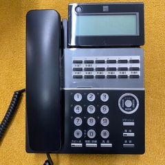 Ｊ0010 ビジネスホン サクサ TD810(K) 中古 ブラック 業務用 SAXA 18ボタン多機能電話機（黒）