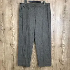 90s LAUREN RALPH LAUREN ローレン ラルフローレン チェック柄 タック入り スラックス パンツ サイズ 16 メンズ L位 90年代     古着 s24092684