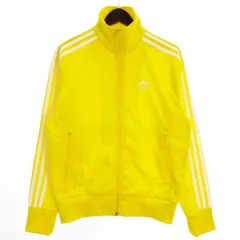 アディダスオリジナルス adidas originals FIREBIRD ファイヤーバード トラックジャケット ジャージ スリーストライプス ロゴ刺繍 黄色 イエロー M ■FF