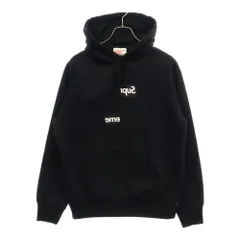 Supreme Cdg Split Box Logo フーディー (ブラック) Supreme / Comme des Garçons SHIRT® Split Box Logo Hooded