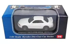 【中古】ミニカー 1/64 NISSAN SKYLINE GT-R BNR32(ホワイト) 「Beads Collection」 [06061W]