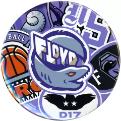 【中古】雑貨 フロイド・リーチ ユニオンバースデー コンパクトミラー 「ディズニー ツイステッドワンダーランド プレミアムバースデー2023 POP UP SHOP in アニメイト」