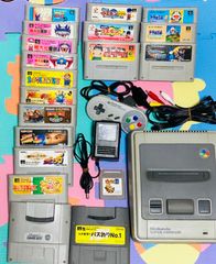 すぐに遊べるスーパーファミコン本体、ソフトセット