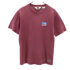 ベンデイビス バックプリント 半袖 Tシャツ M パープル系 BEN DAVIS メンズ