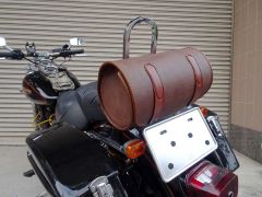 お待たせ！入荷しました  パラダイス ロールバッグ 6Ｌタンブラウン お手入れ簡単! 型崩れしにくい合皮製 シーシーバーバッグ ツールバッグ