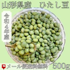 令和４年産　ひたし豆（青大豆）５００ｇ入　【送料無料】【メール便】