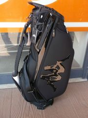 新品 Kappa カートバッグ KP-CB0001 9型 約4.2kg ブラック カッパ キャディバッグ ゴルフバッグ