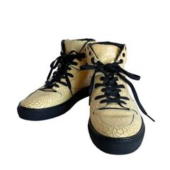 アーカイブ LANVIN Hi Top Sneakers スニーカー Y2K 8 - メルカリ