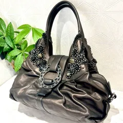 l84【極美品】ブルガリ　チャンドラ　サークルロゴ　レザー　2wayショルダー 2147100434309_01.jpg