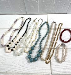 I【ヴィンテージ】アクセサリー まとめ売り ネックレス ブレスレット 石付き レディース オシャレ