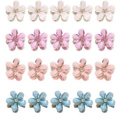 20個 ヘアクリップ BetterJonny ミニ 花 バンスクリップ ヘアクリップ ミニ ヘアピン 可愛 クリップ 子供 前髪クリップ 髪留め 髪飾り 女の子 大人 女性用 ヘアピン…