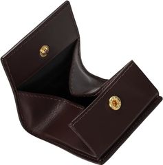 NOBLE RILEY Leather Coin Purse for Women and Men (Maroon, Small) - A perfect gift!