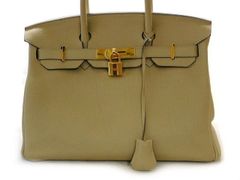 エルメス バーキン 30 ■ A刻印 トレンチ（ベージュ系）×トゴ ゴールド金具 ハンドバッグ レディース HERMES □7D
