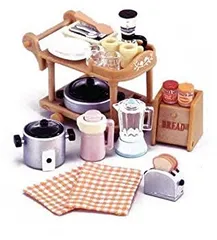 【中古-非常に良い】シルバニアファミリー 家具 キッチン家電セット カ-407