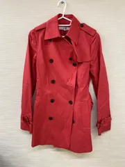 【極美品】23区 ピンクレッドトレンチコート 38 Yahoo!オークション - 美品 現行タグ 23区 トレンチコート