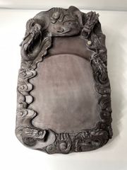 木彫 獅噛】魔除け 獅子噛み 社寺彫刻 宮彫り だんじり 山車 悪疫を