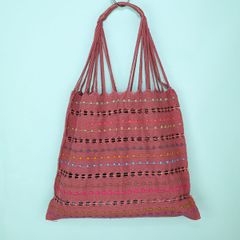 メキシコ製 ハンモックバッグ ハンドメイド つぶつぶ 048 トートバッグ