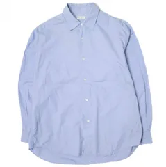 BEAUTY&YOUTH UNITED ARROWS ビューティーアンドユース ユナイテッドアローズ SHIWA レギュラーフォルムシャツ 1211-149-8107 L サックスブルー 長袖 トップス g21053