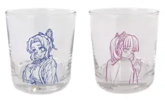 【中古】グラス 胡蝶しのぶ＆栗花落カナヲ ペアグラス 「WEBSHOPくじ 鬼滅の刃 柱稽古編 最終話『柱・結集』柱描き下ろしイラスト」 B賞
