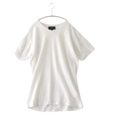 【中古B】BEAMS PLUS ビームスプラス S メンズ Tシャツ カットソー 半袖 Vネック半袖Tシャツ 白 綿 中古B 古着